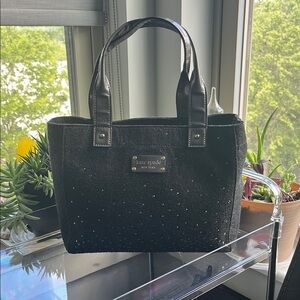 Kate Spade rhinestone wool purse